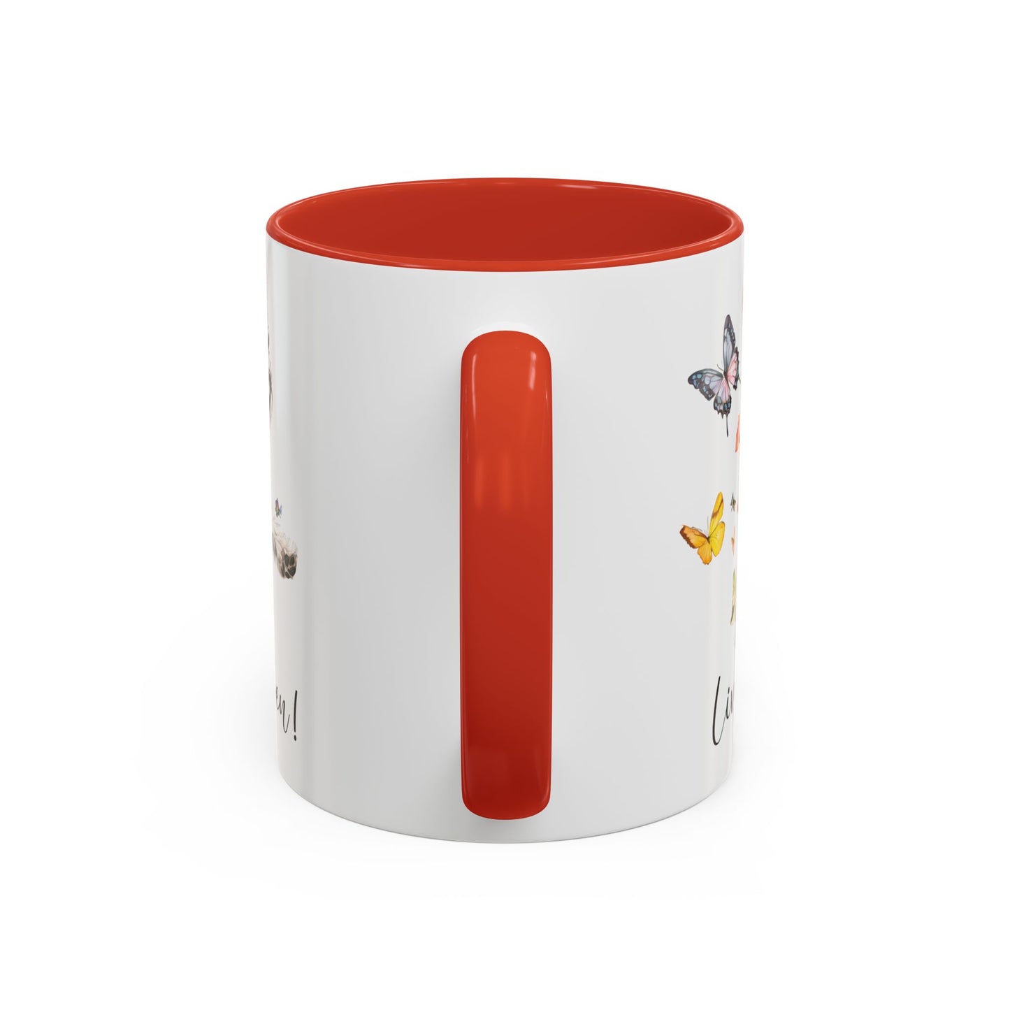 Shih Tzu "Live like the gate was left open" Accent Mugs, 11oz