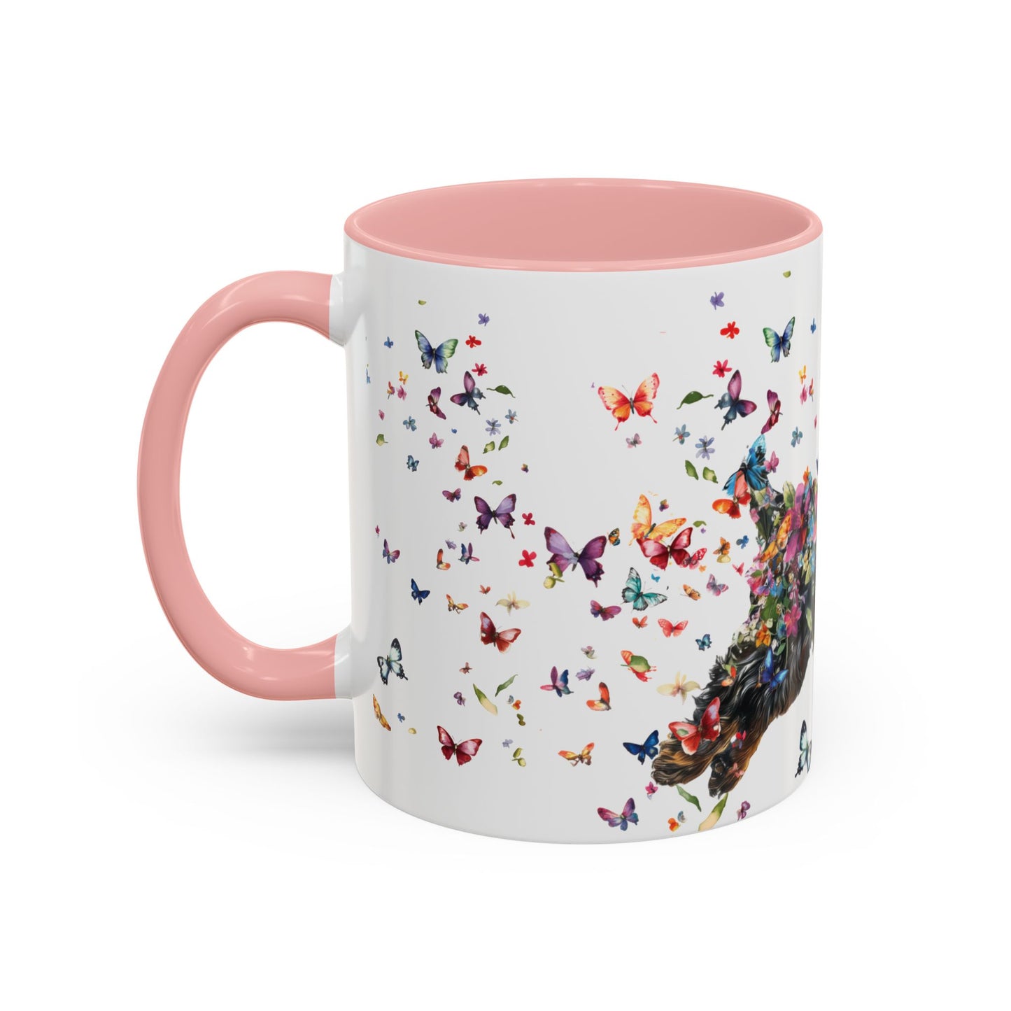 English Cocker Spaniel #4 Personalized Accent Mugs, 11oz