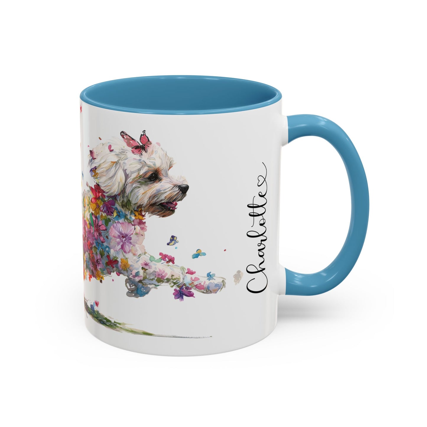 Shihpoo Personalized Accent Mugs, 11oz