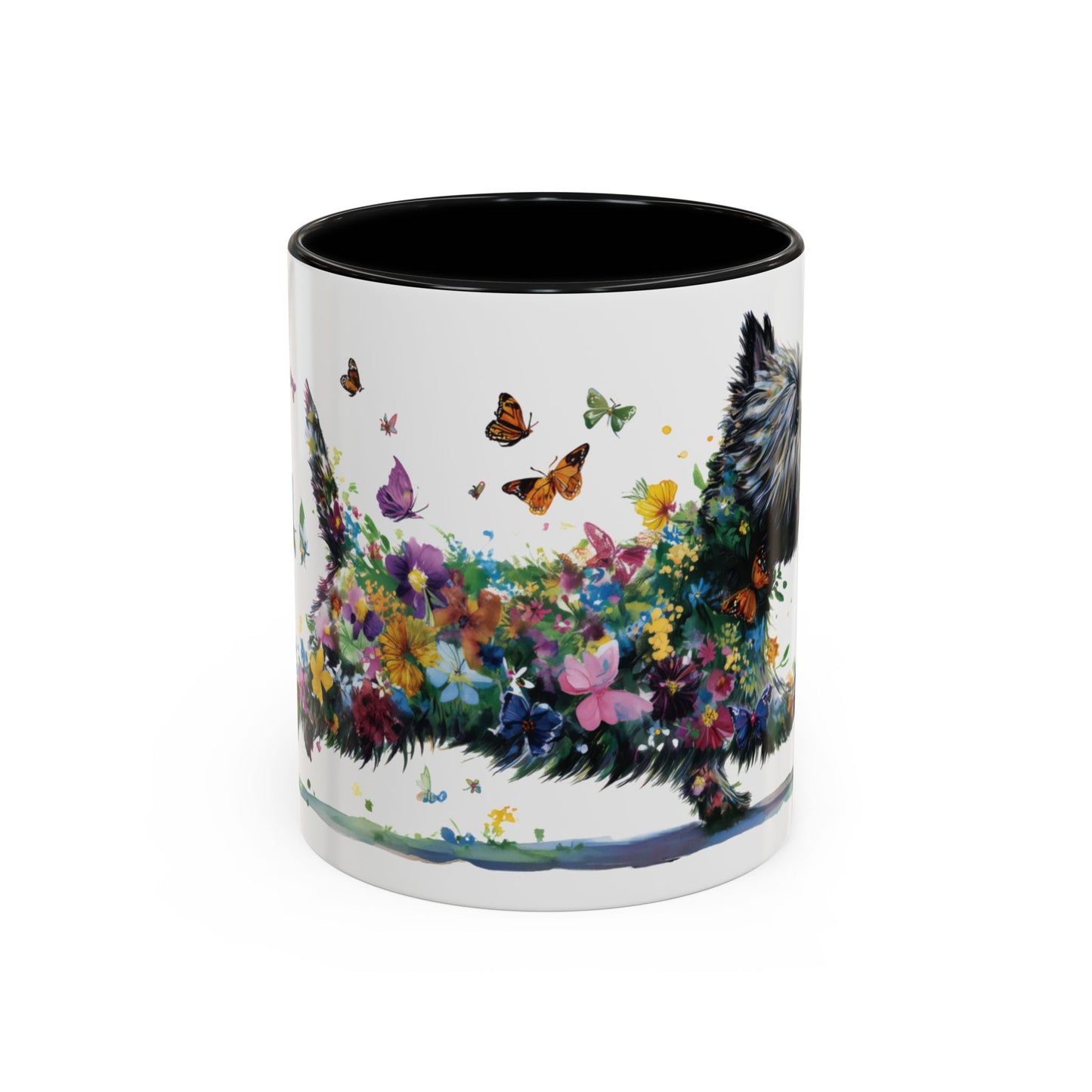 Cairn Terrier #2 Personalized Accent Mugs, 11oz