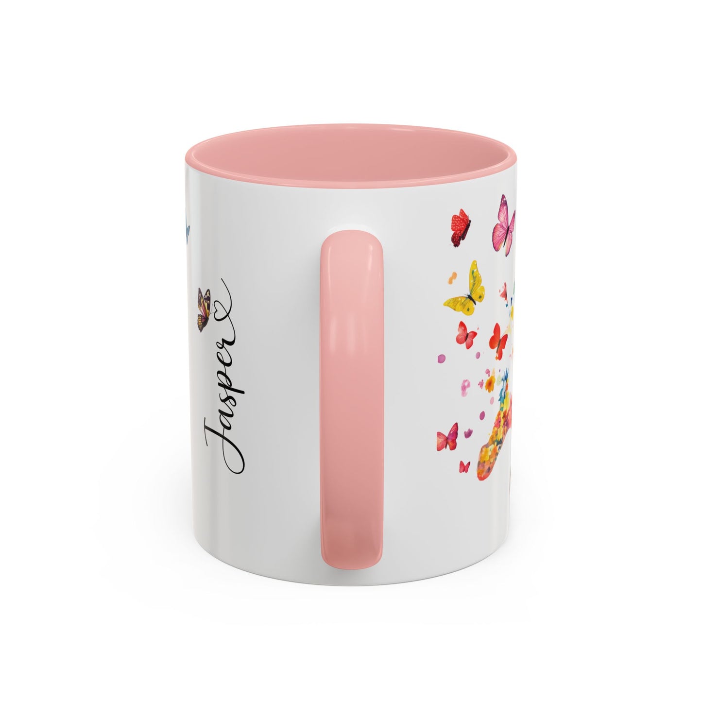 British/English Bulldog Personalized Accent Mugs, 11oz