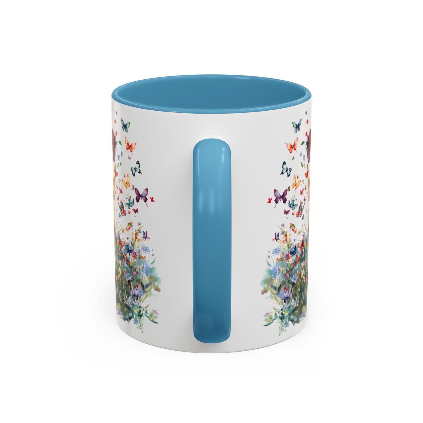 Rhodesian Ridgeback #2 Personalized Accent Mugs, 11oz