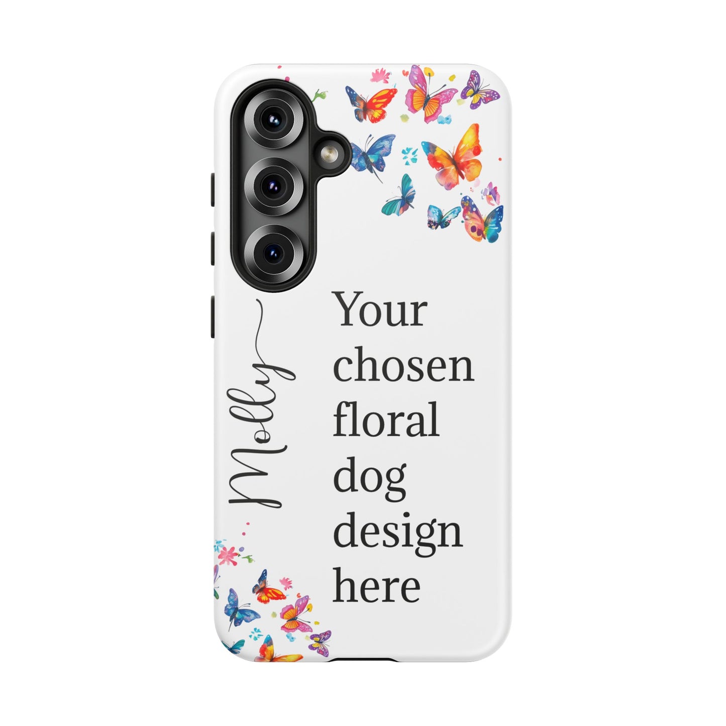 Phone Case, Personalized from ANY OF OUR DESIGNS - White case