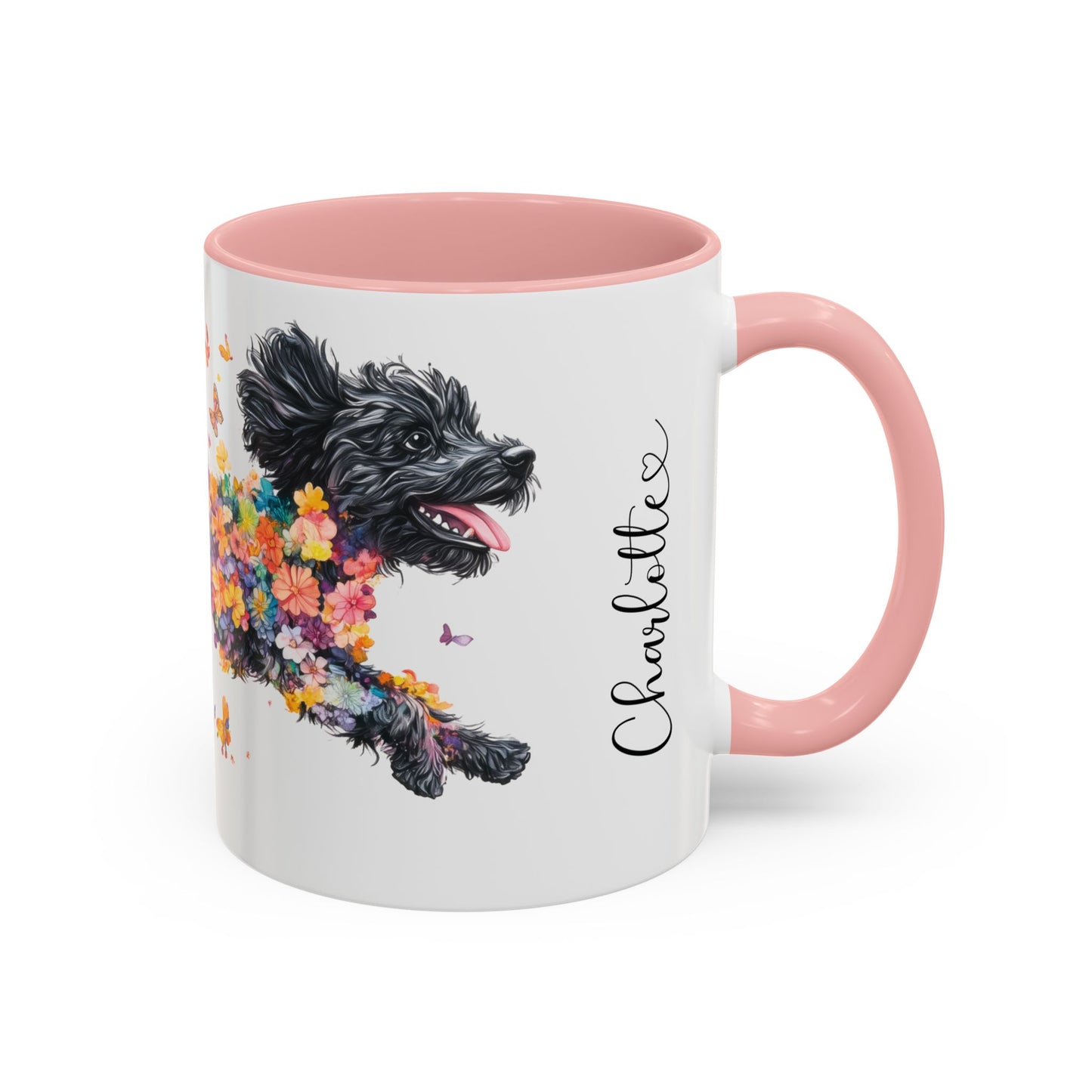 Cavoodle/Cavapoo #2 Personalized Accent Mugs, 11oz