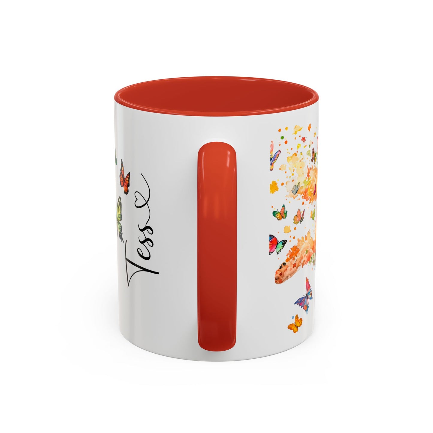 Golden Doodle/Groodle #2 Personalized Colorful Accent Mugs, 11oz