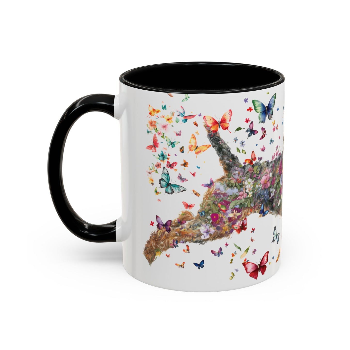 Airedale Terrier Personalized Accent Mugs, 11oz