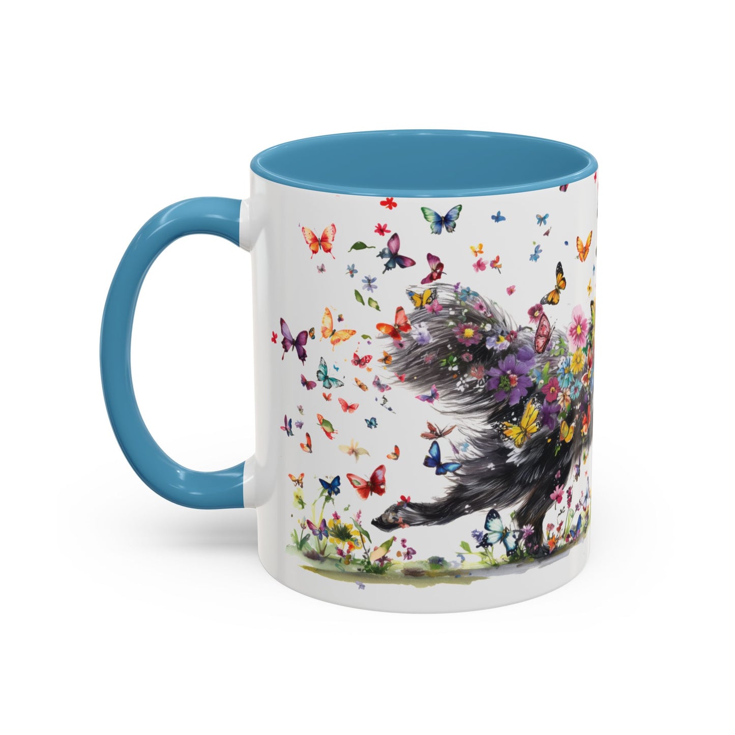 Schipperke Personalized Accent Mugs, 11oz