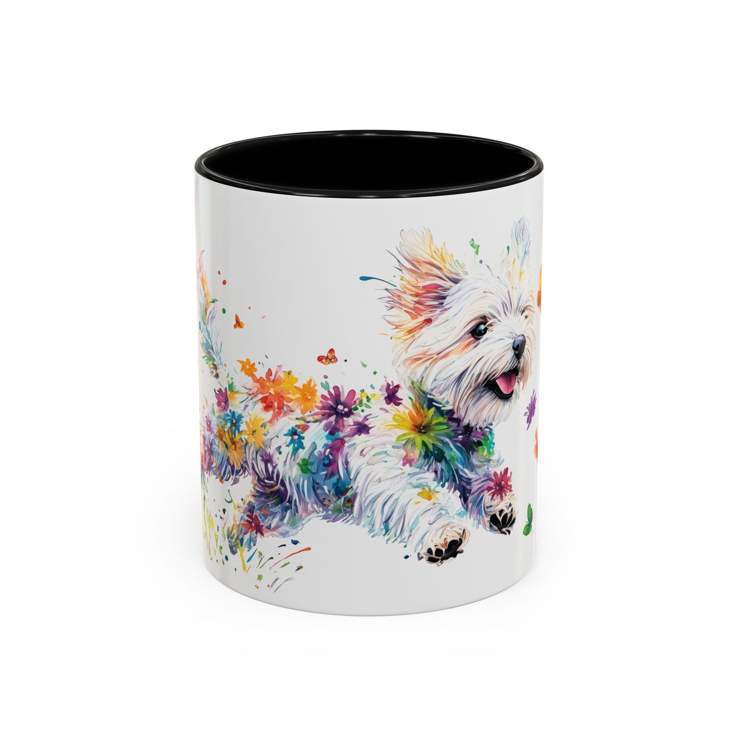 West Highland Terrier Personalized Accent Mugs, 11oz