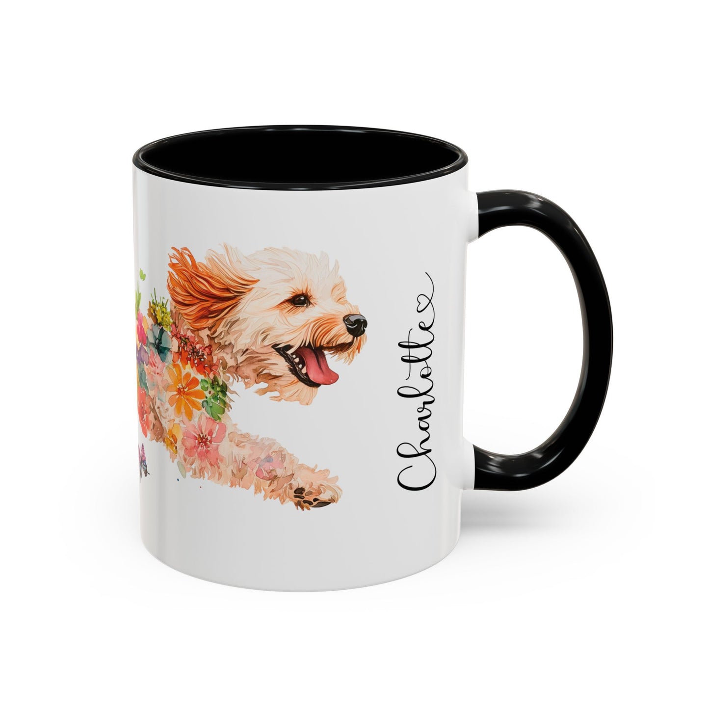 Cockapoo Personalized Accent Mugs, 11oz