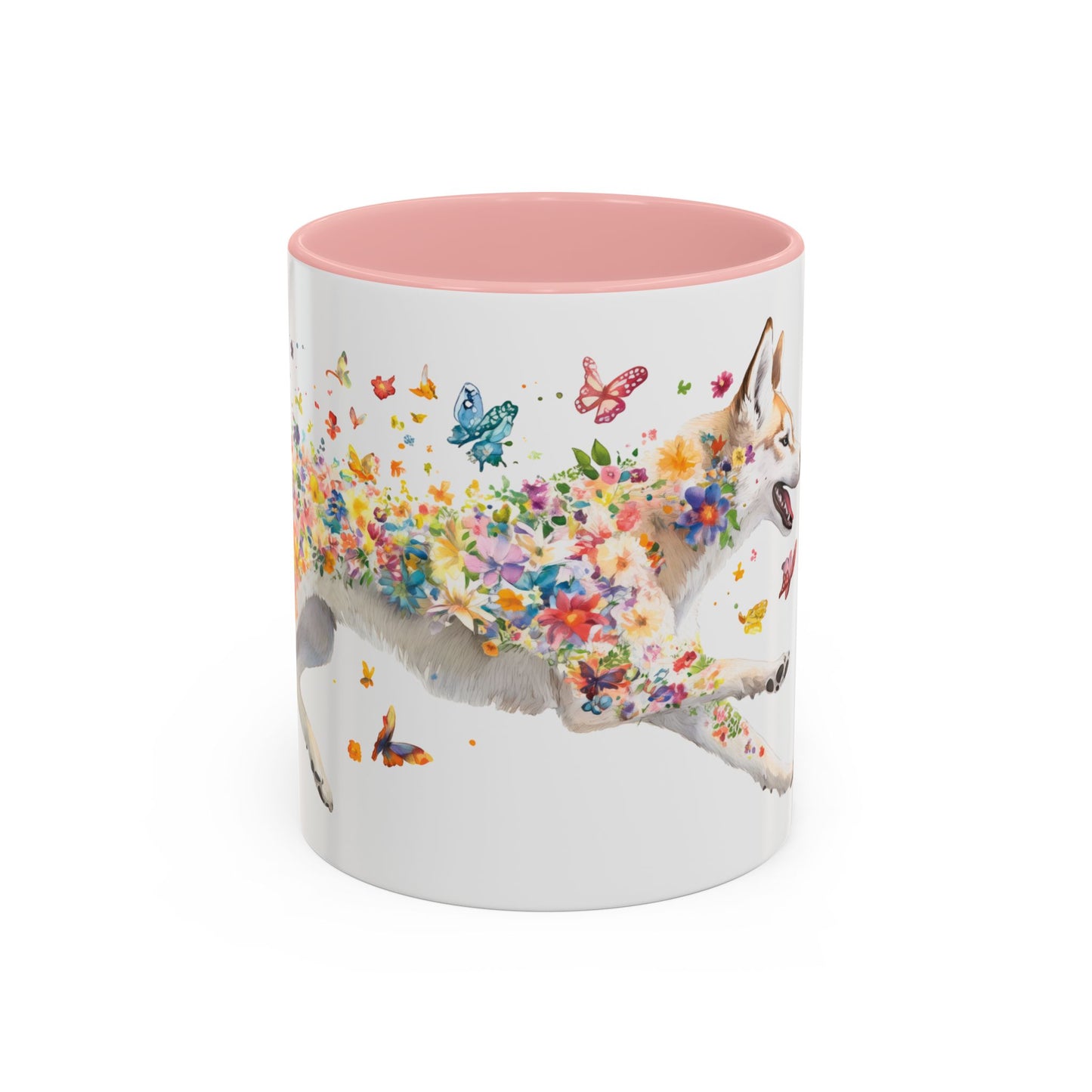 Husky #1 Personalized Accent Mugs, 11oz