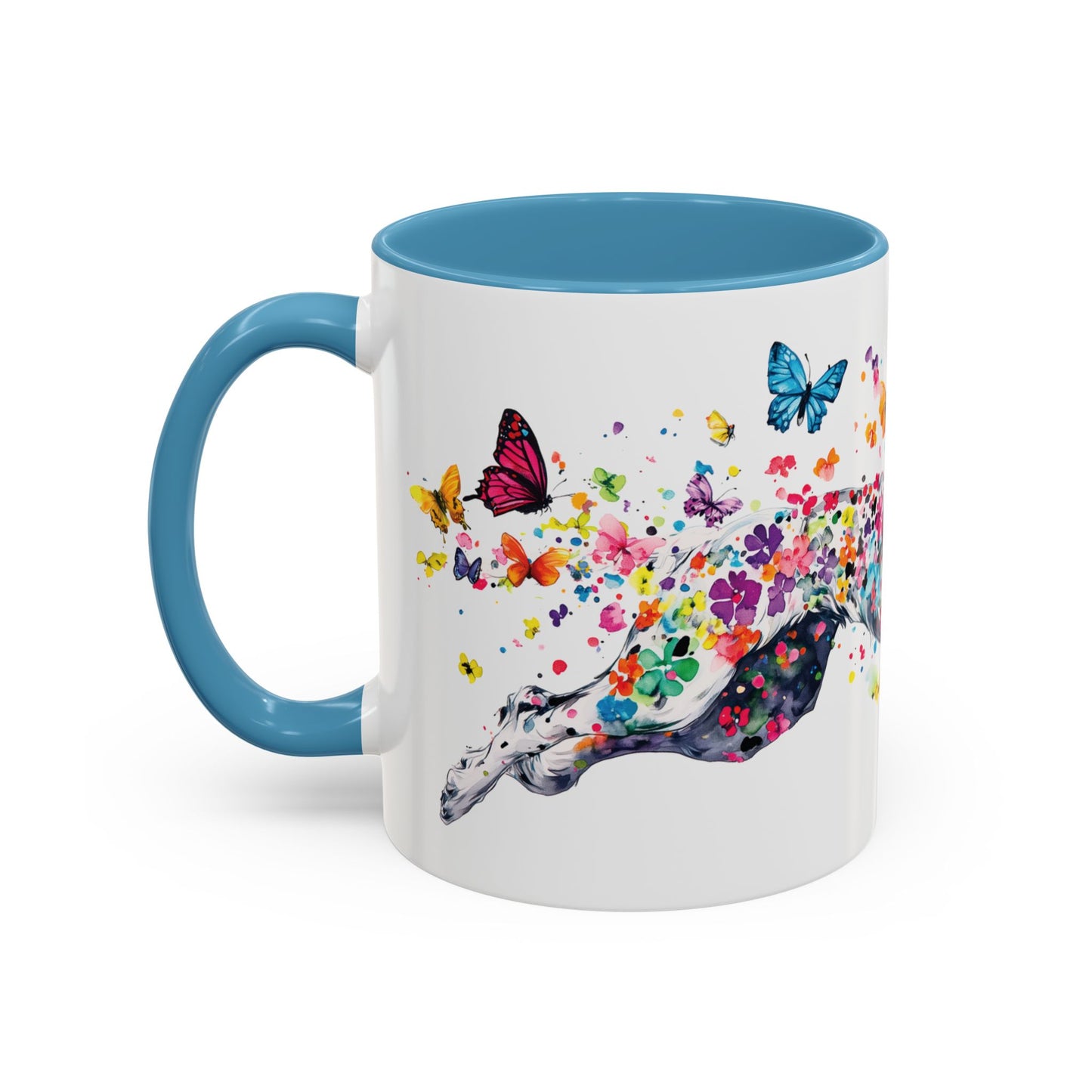 English Setter #4 Personalized Accent Mugs, 11oz