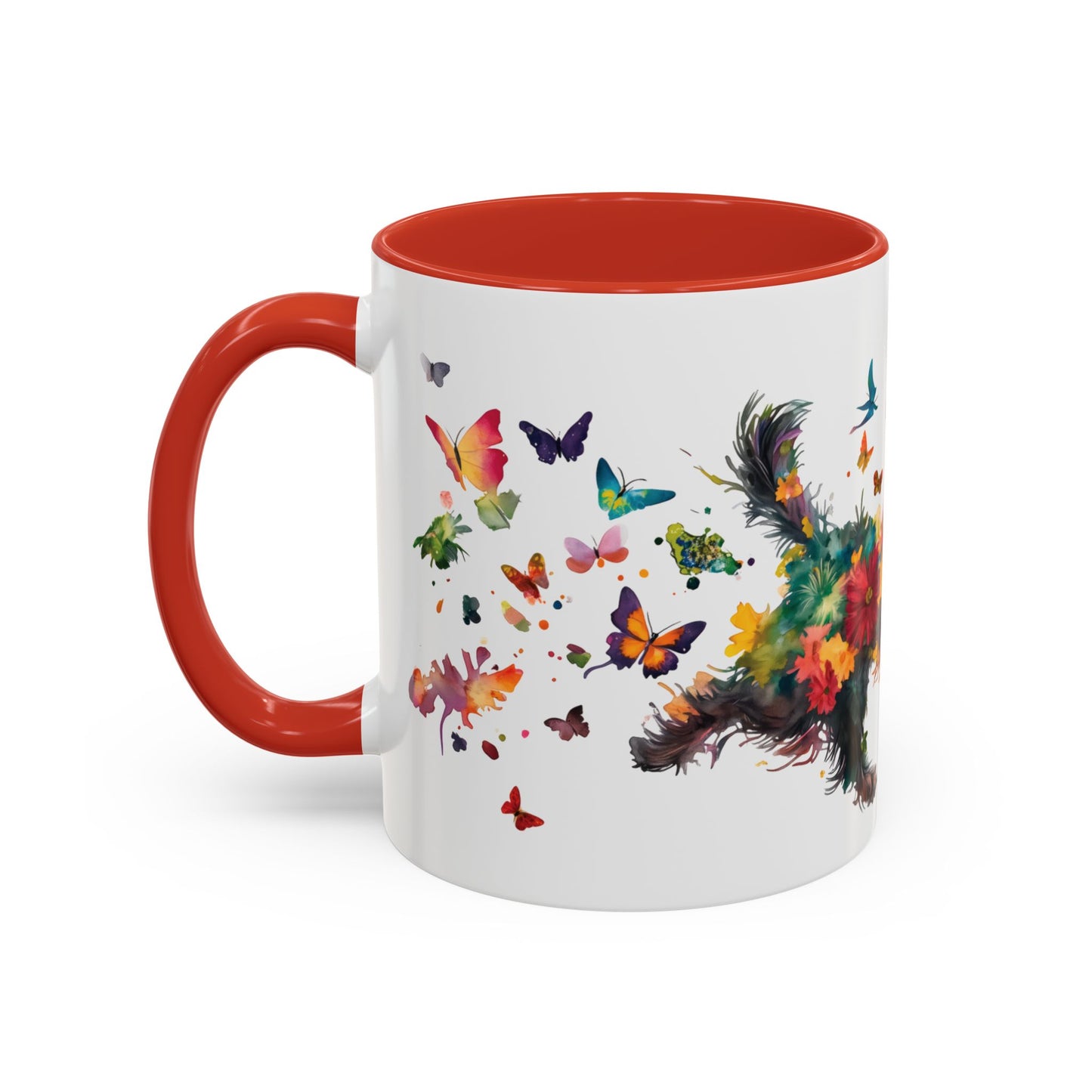 Scottish Terrier Personalized Accent Mugs, 11oz