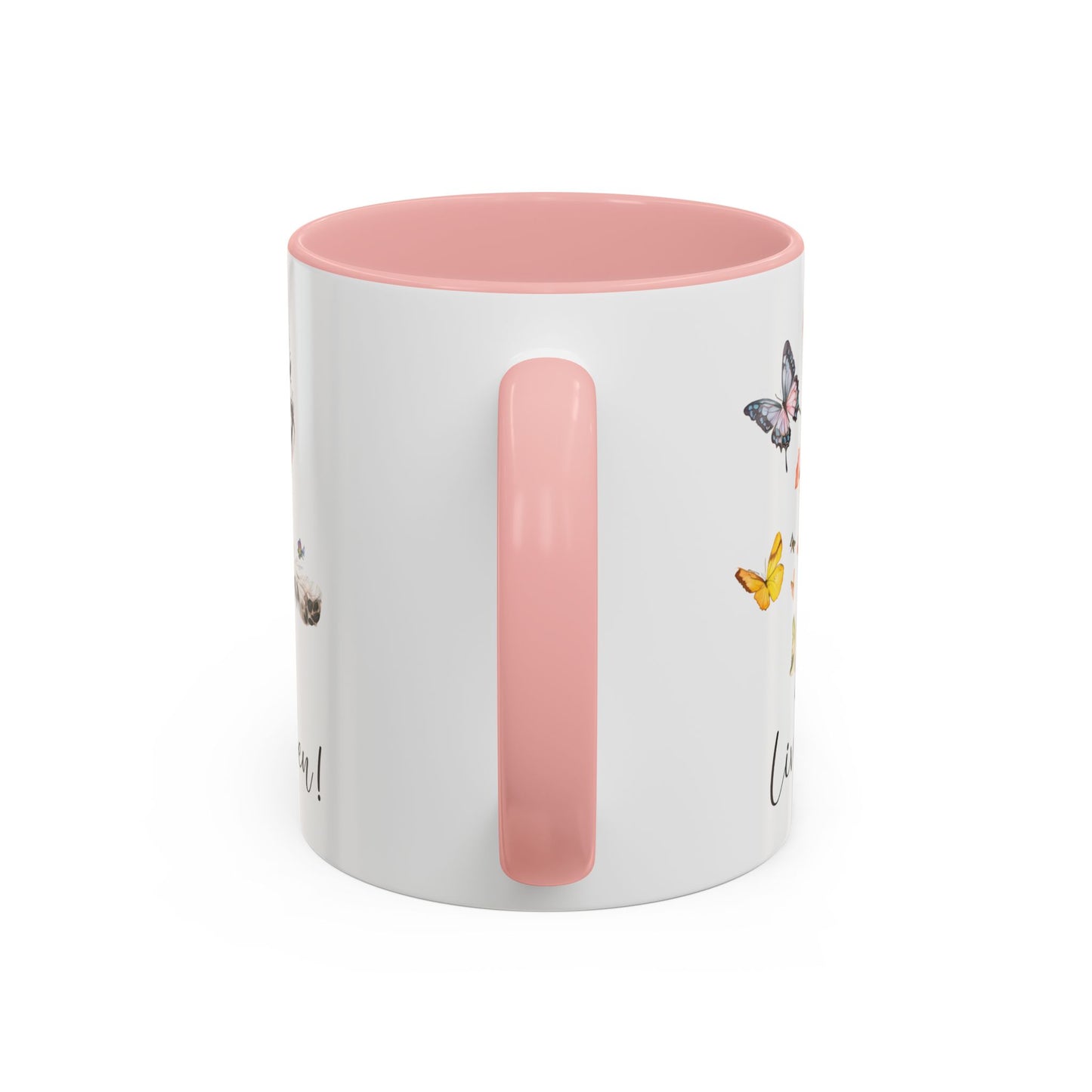 Shih Tzu "Live like the gate was left open" Accent Mugs, 11oz