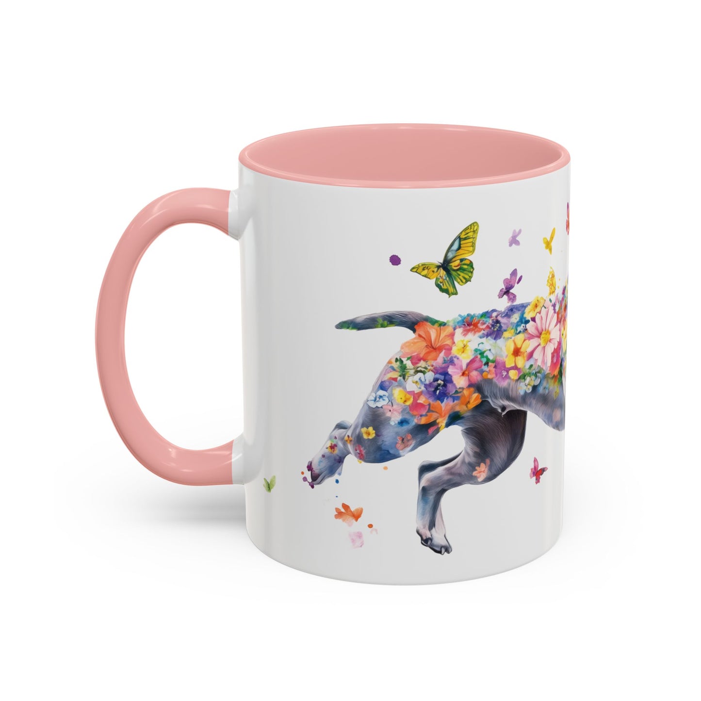 Staffordshire Terrier Personalized Accent Mugs, 11oz