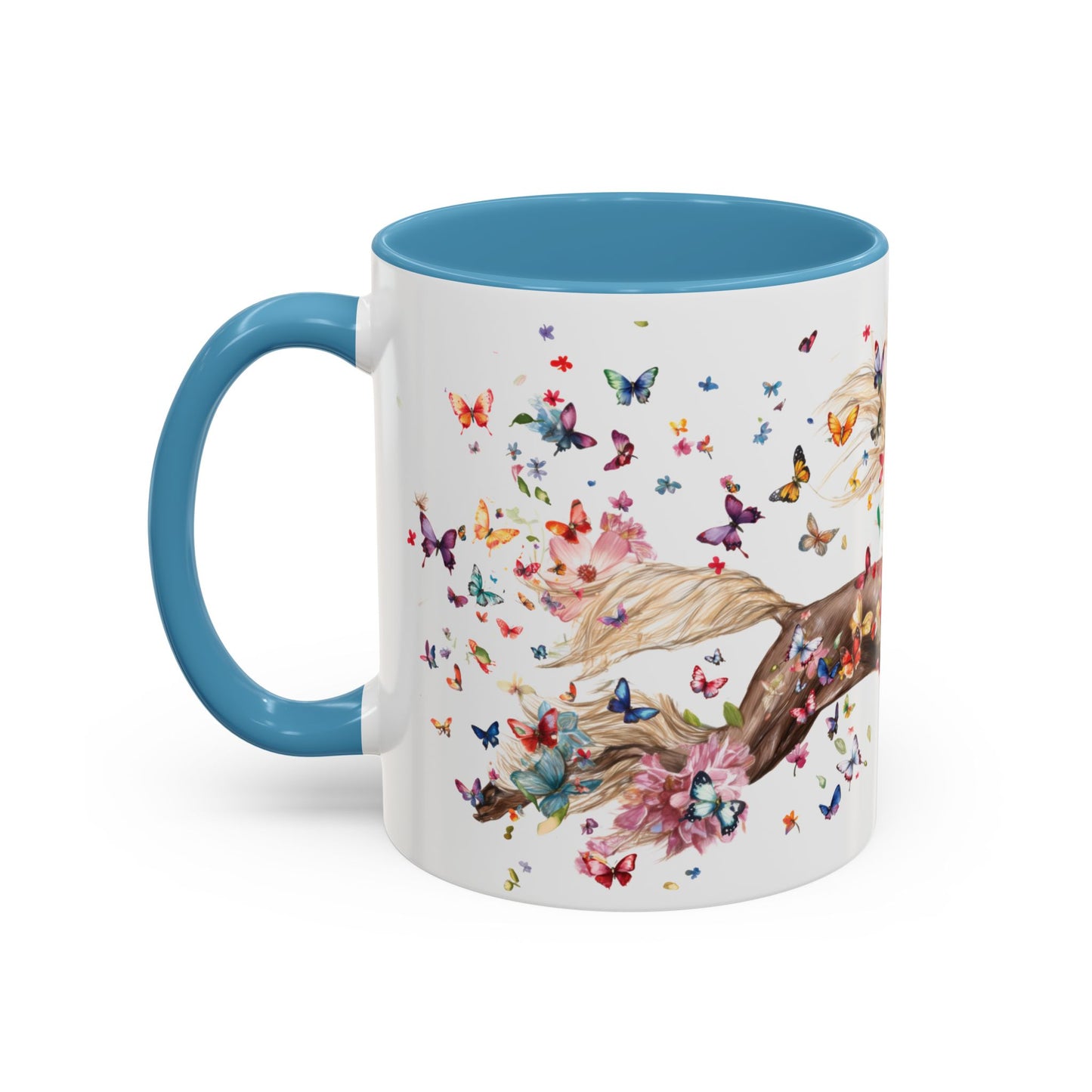 Chinese Crested Personalized Accent Mugs, 11oz