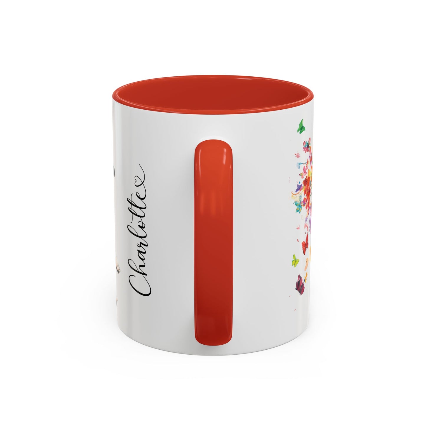 Saluki #1 Personalized Accent Mugs, 11oz