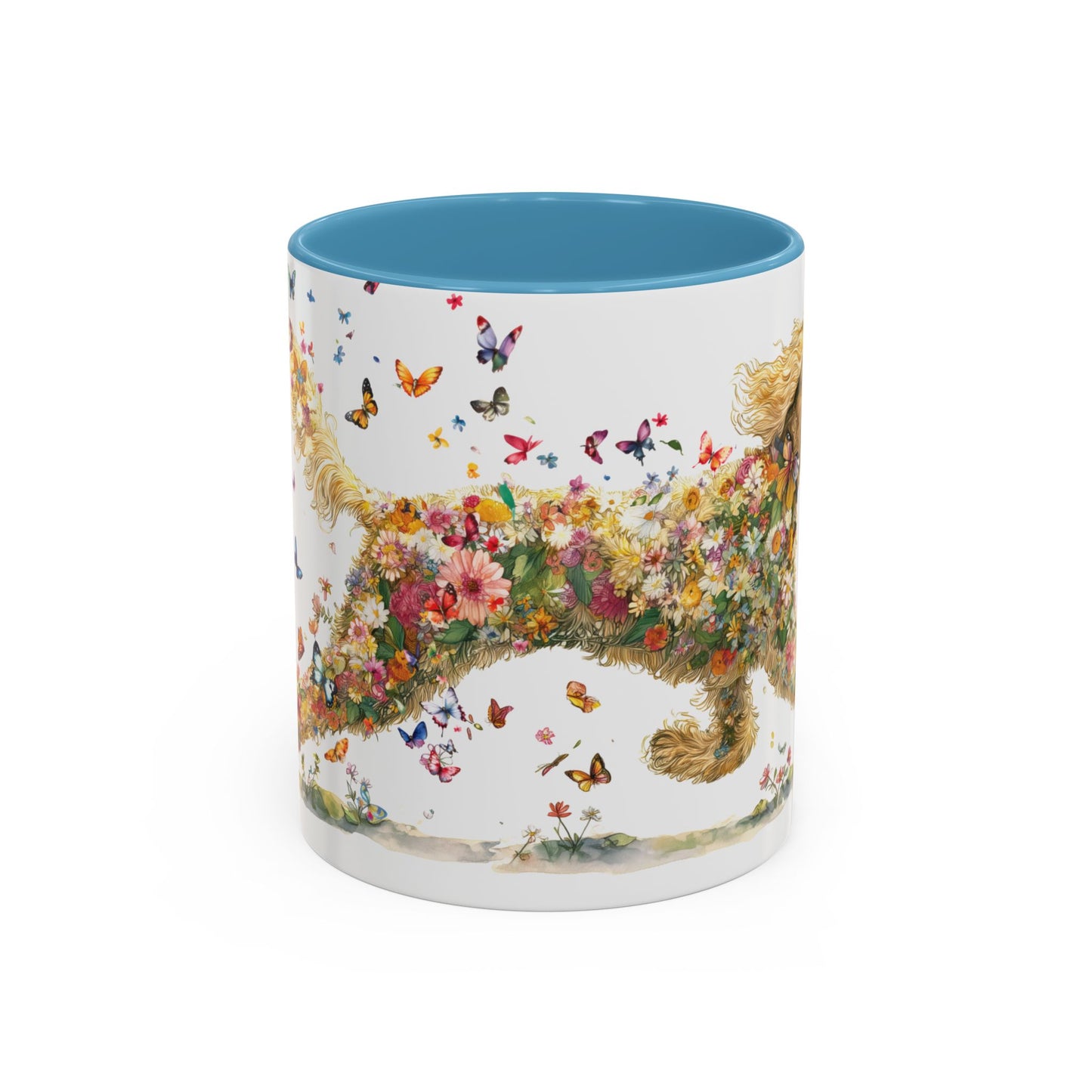 Golden Doodle/Groodle #3 Retriever Personalized Accent Mugs, 11oz