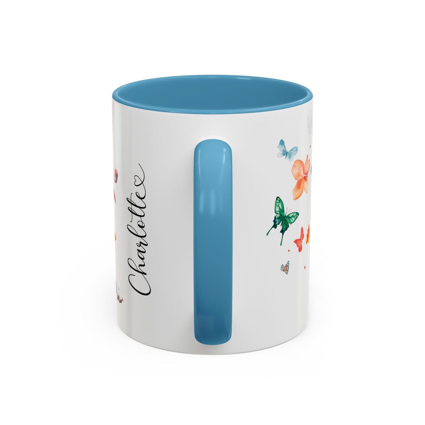 American Brittany #2 Personalized Accent Mugs, 11oz