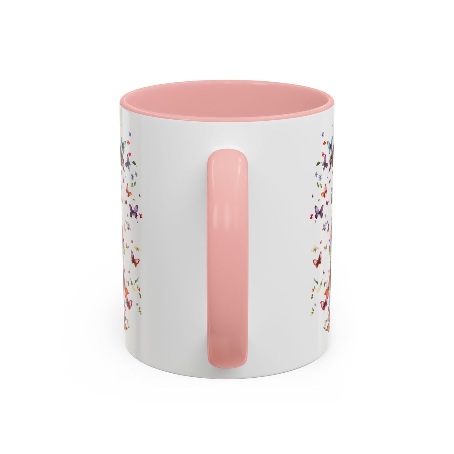 Box Terrier Personalized Colorful Accent Mugs, 11oz