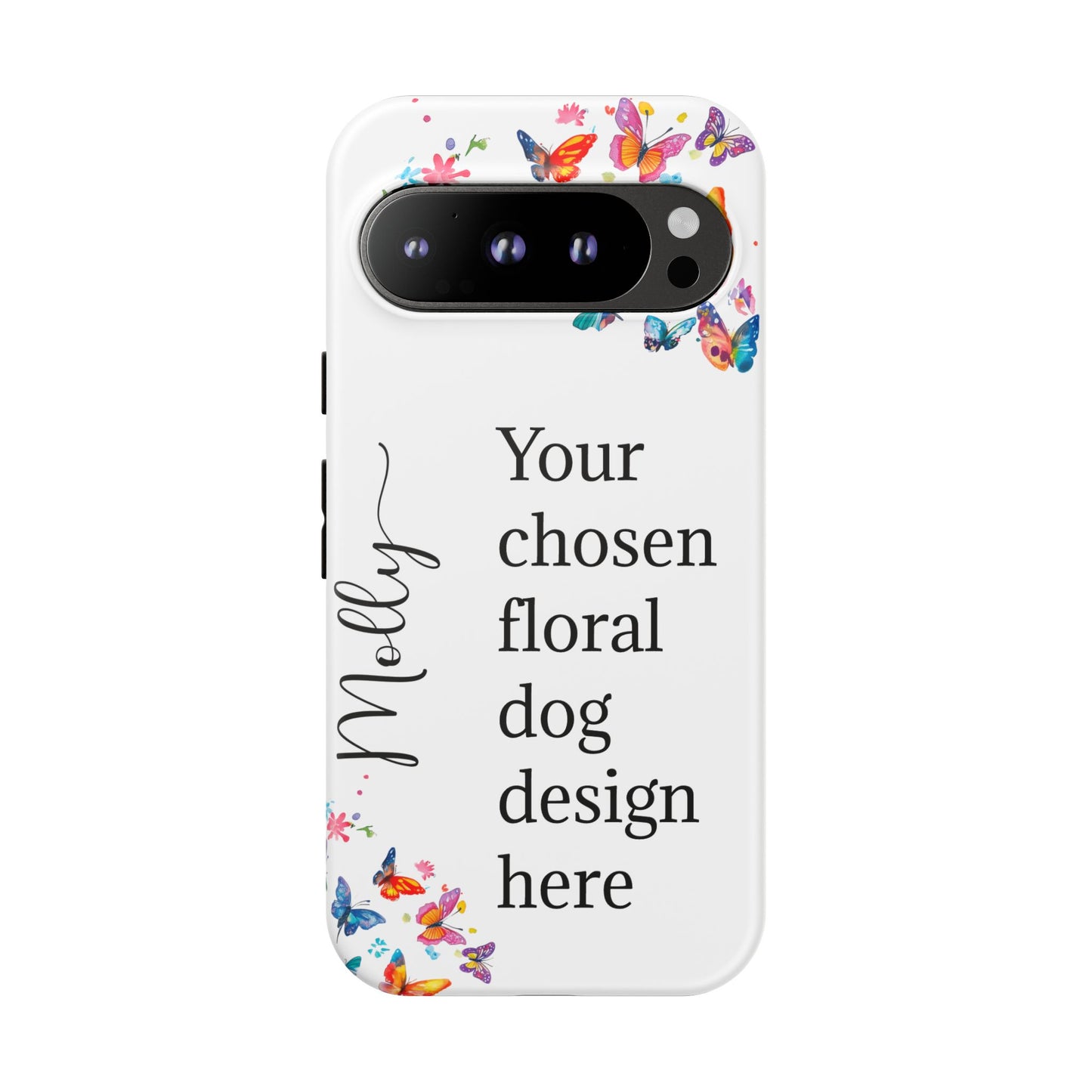 Phone Case, Personalized from ANY OF OUR DESIGNS - White case