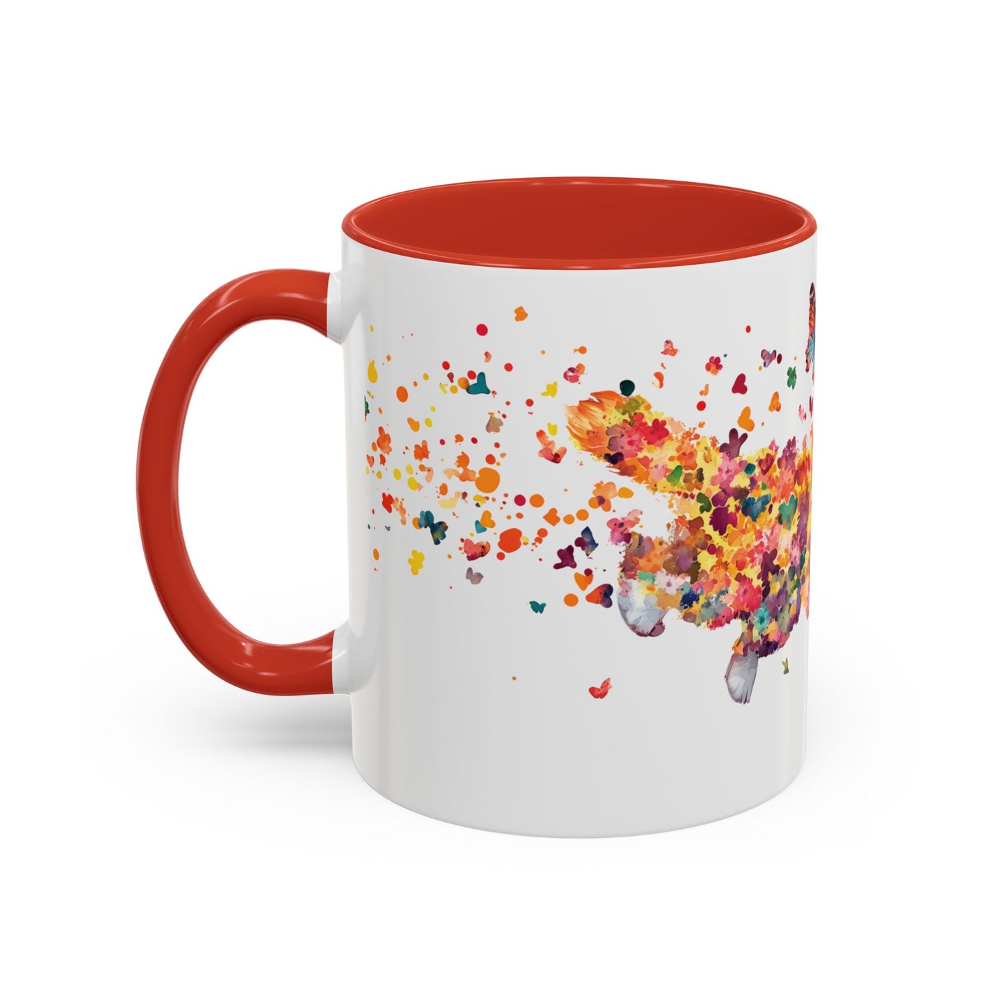 Corgi Personalized Accent Mugs, 11oz