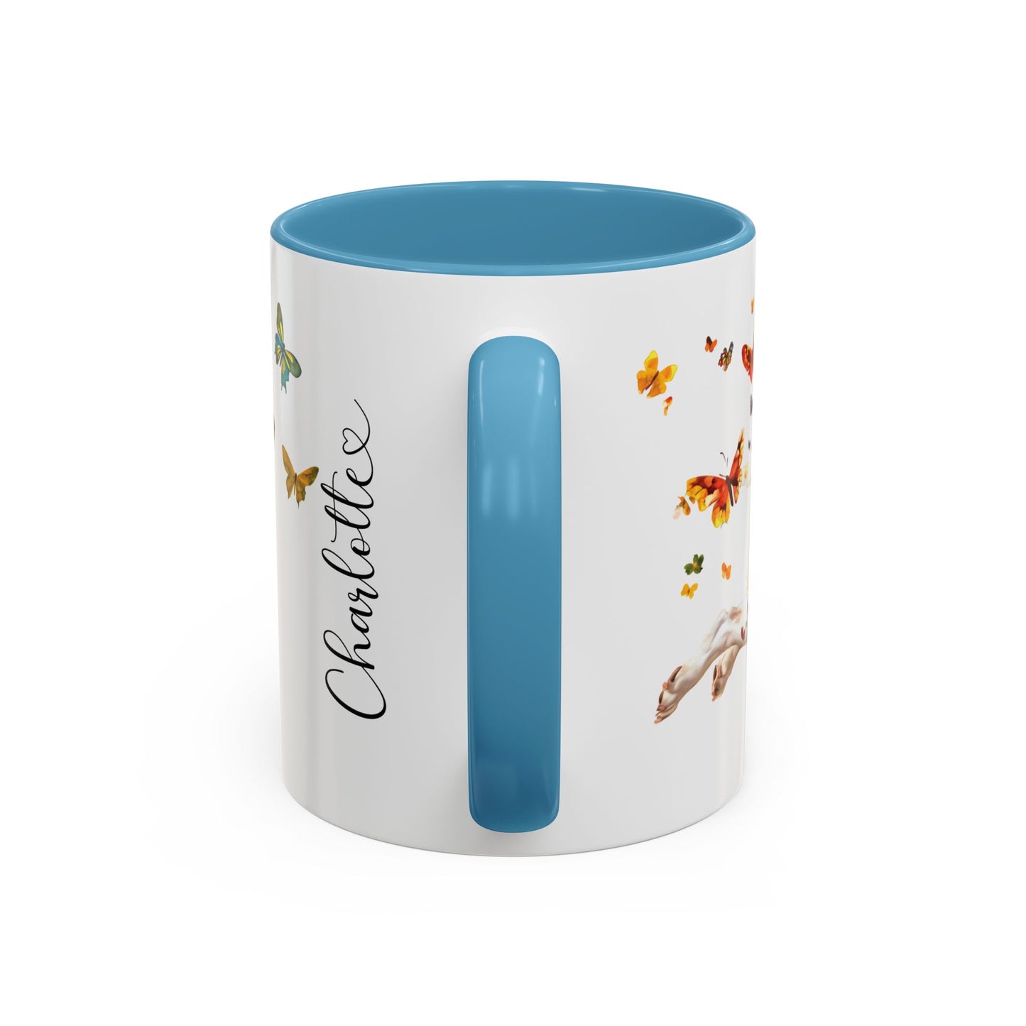 American Brittany #1 Personalized Accent Mugs, 11oz