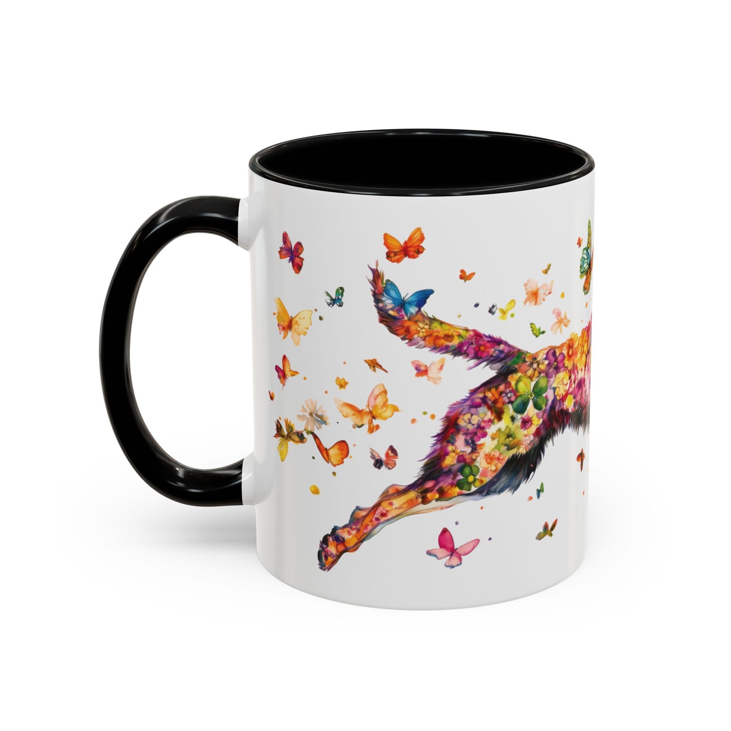 Dutch Shepherd Personalized Accent Mugs, 11oz
