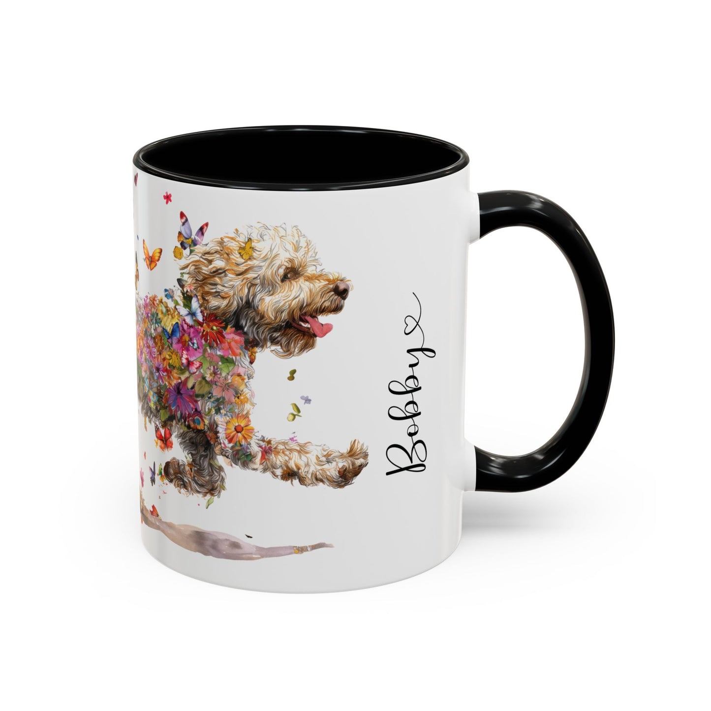 Lagotto Romagnolo #1 Personalized Accent Mugs, 11oz