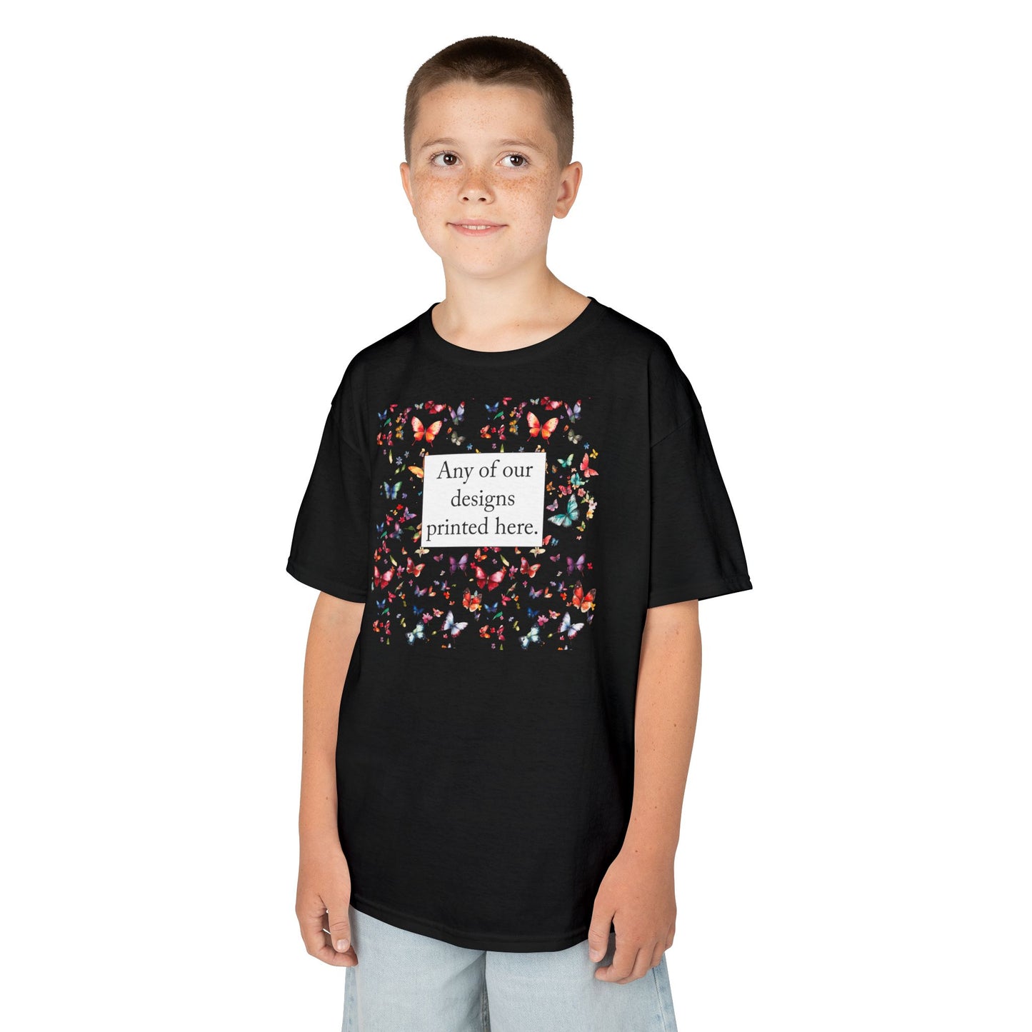 Kids Heavy Cotton™ Tee - ANY DESIGN - USA