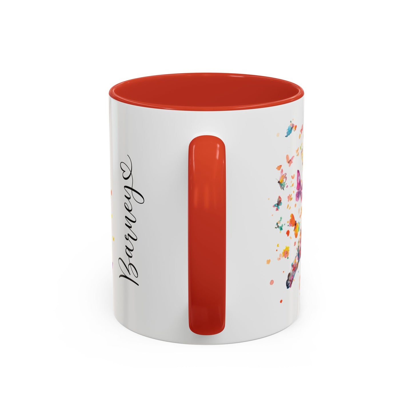 Pug Personalized Accent Mugs, 11oz