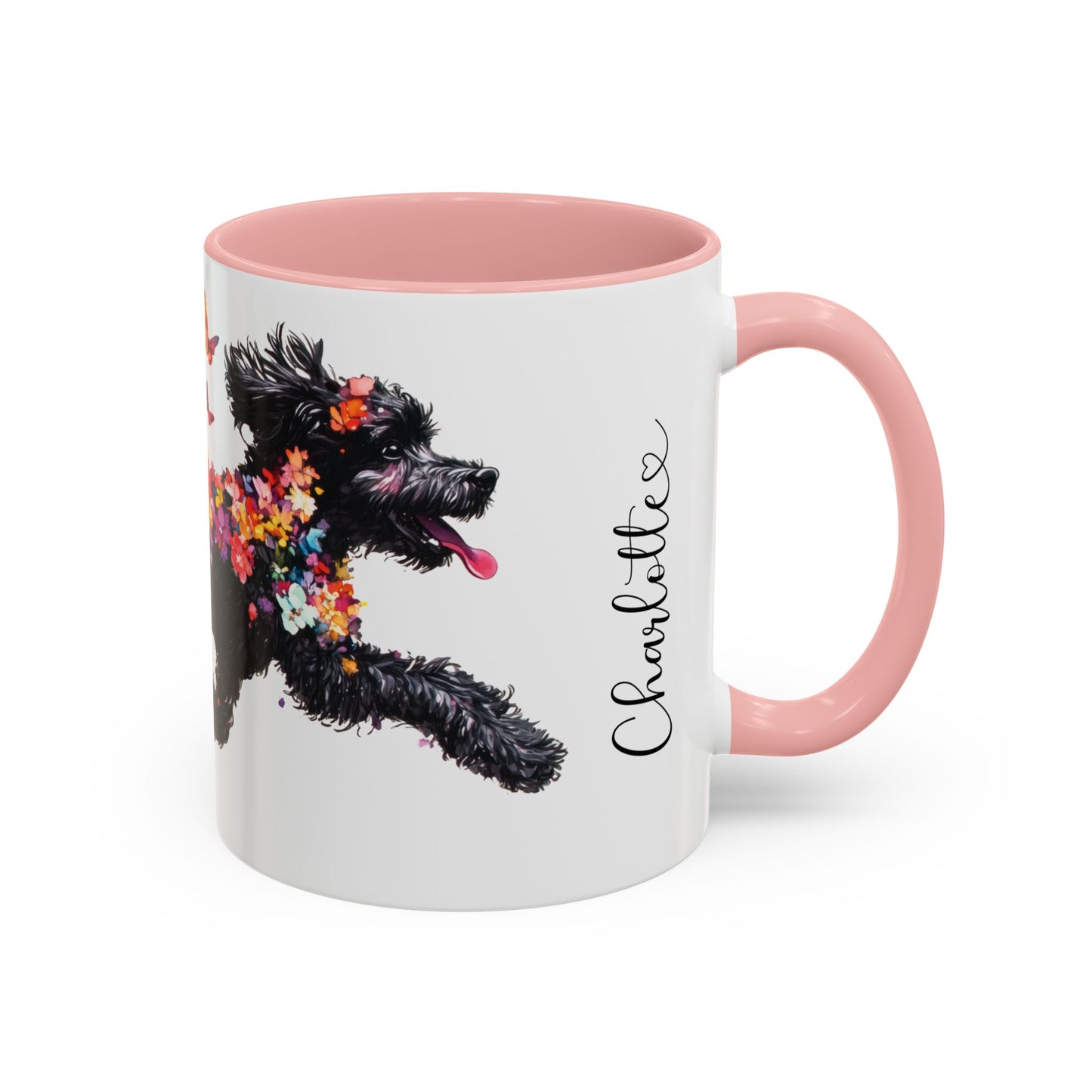 Cavoodle/Cavapoo #1 Personalized Accent Mugs, 11oz