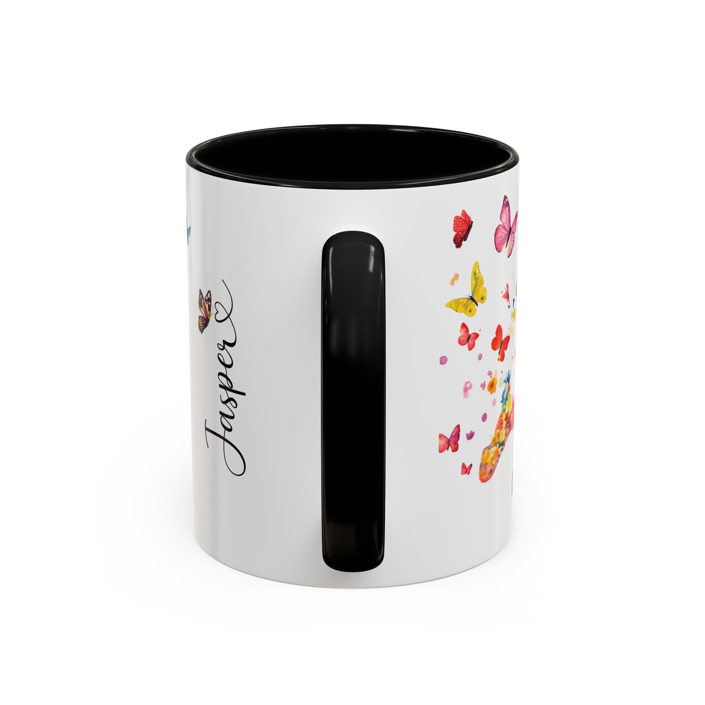 British/English Bulldog Personalized Accent Mugs, 11oz