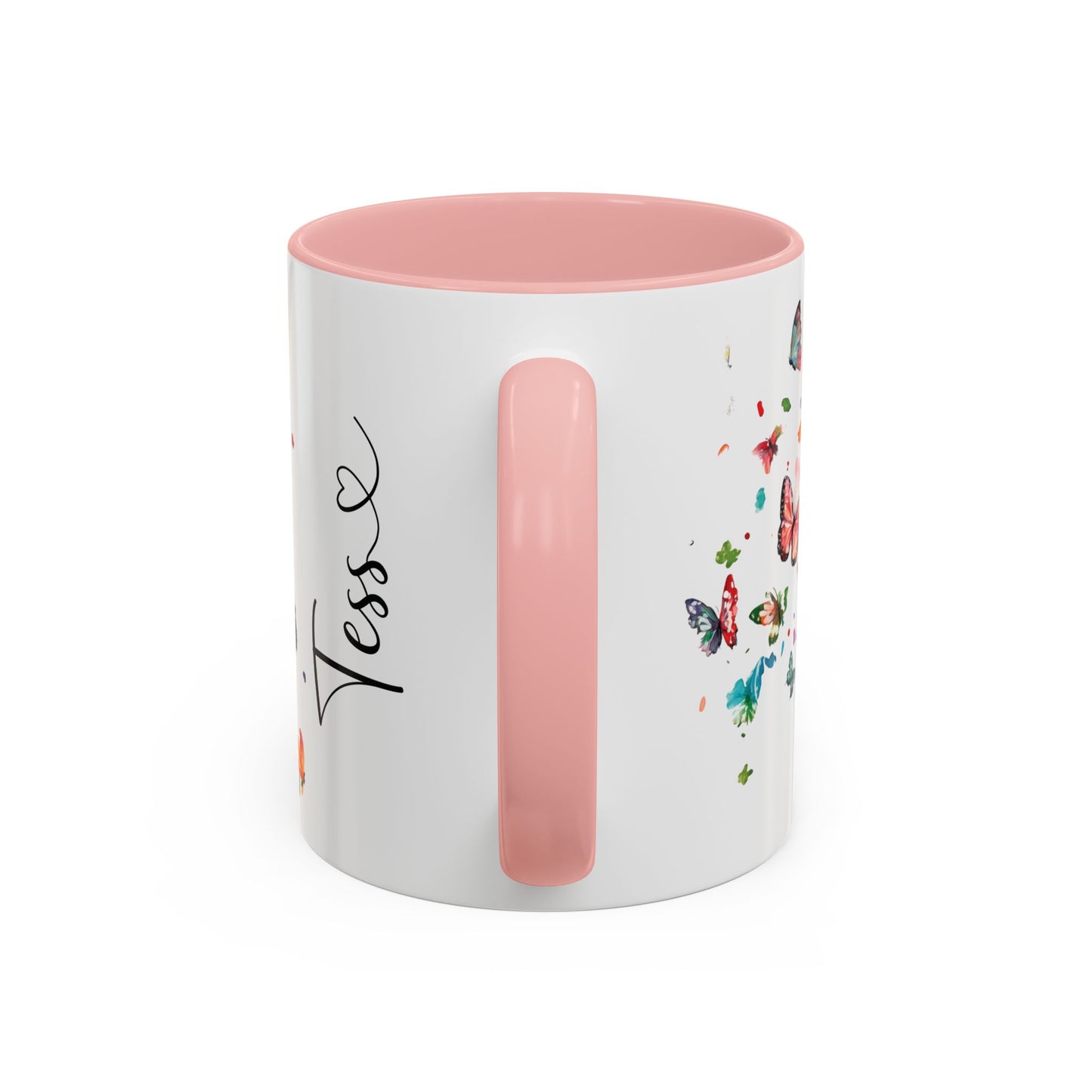 Portugese Water Dog Personalized Accent Mugs, 11oz
