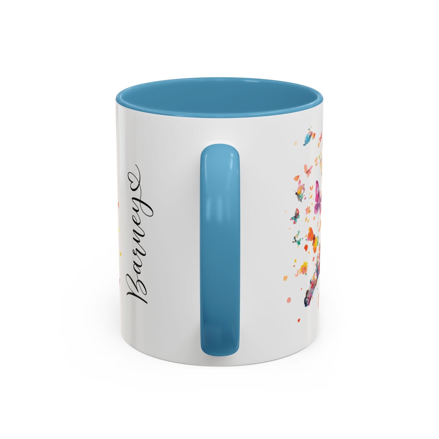 Pug Personalized Accent Mugs, 11oz