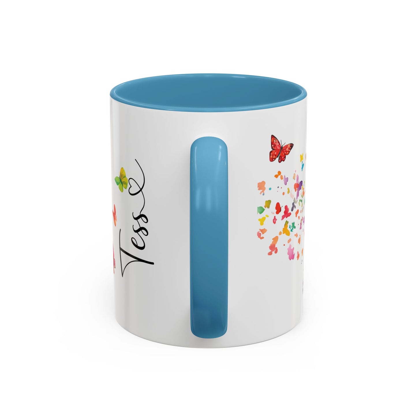 Yorkshire Terrier Personalized Accent Mugs, 11oz