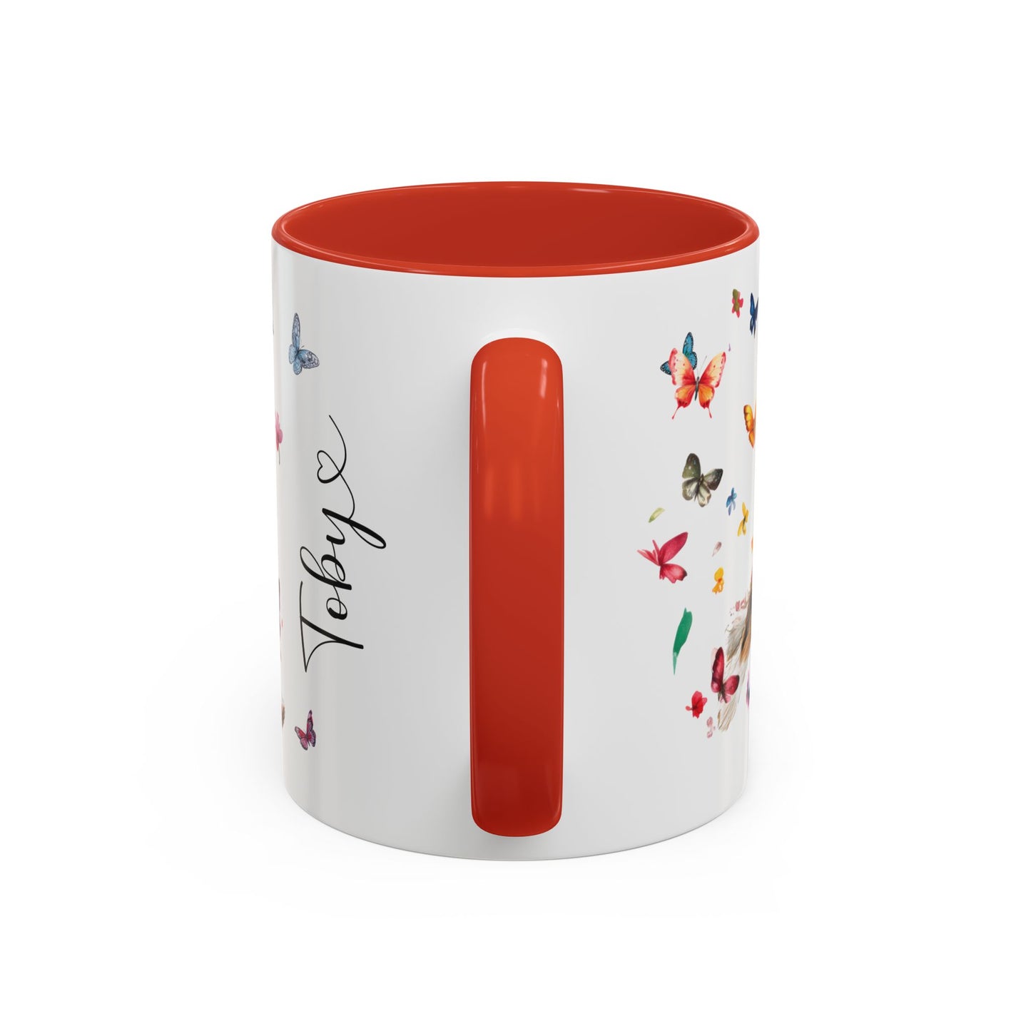 Mini Aussie Doodle Personalized Accent Mugs, 11oz