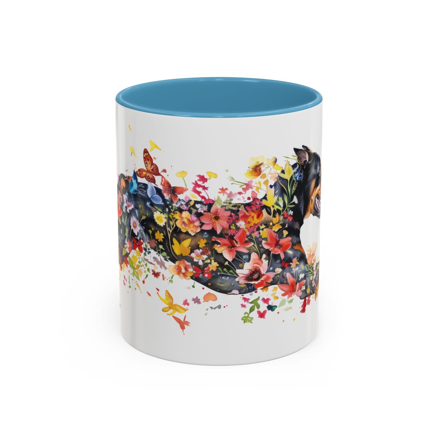 Beauceron Personalized Accent Mugs, 11oz