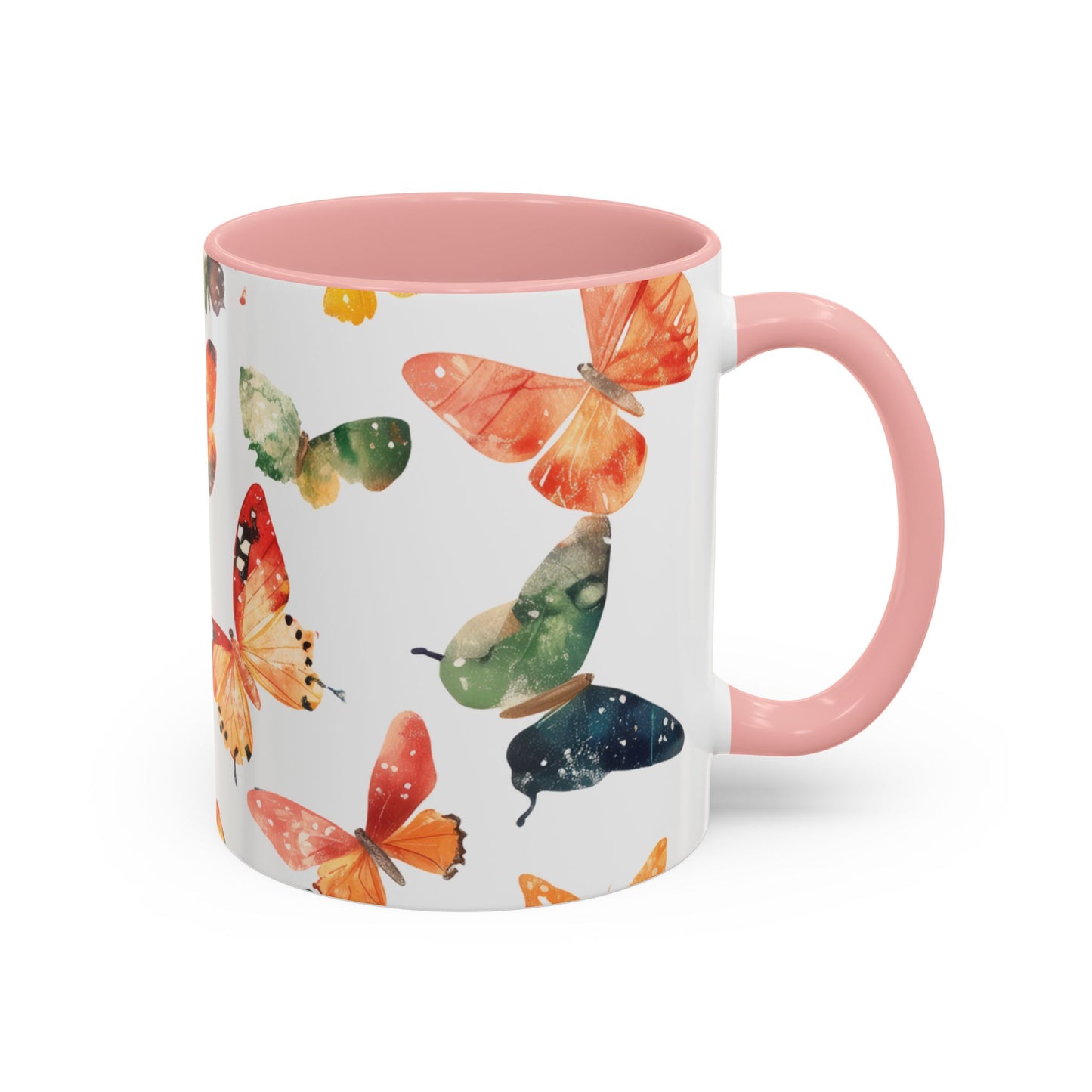 Butterfly Accent Mugs, 11oz & 15oz - USA ONLY