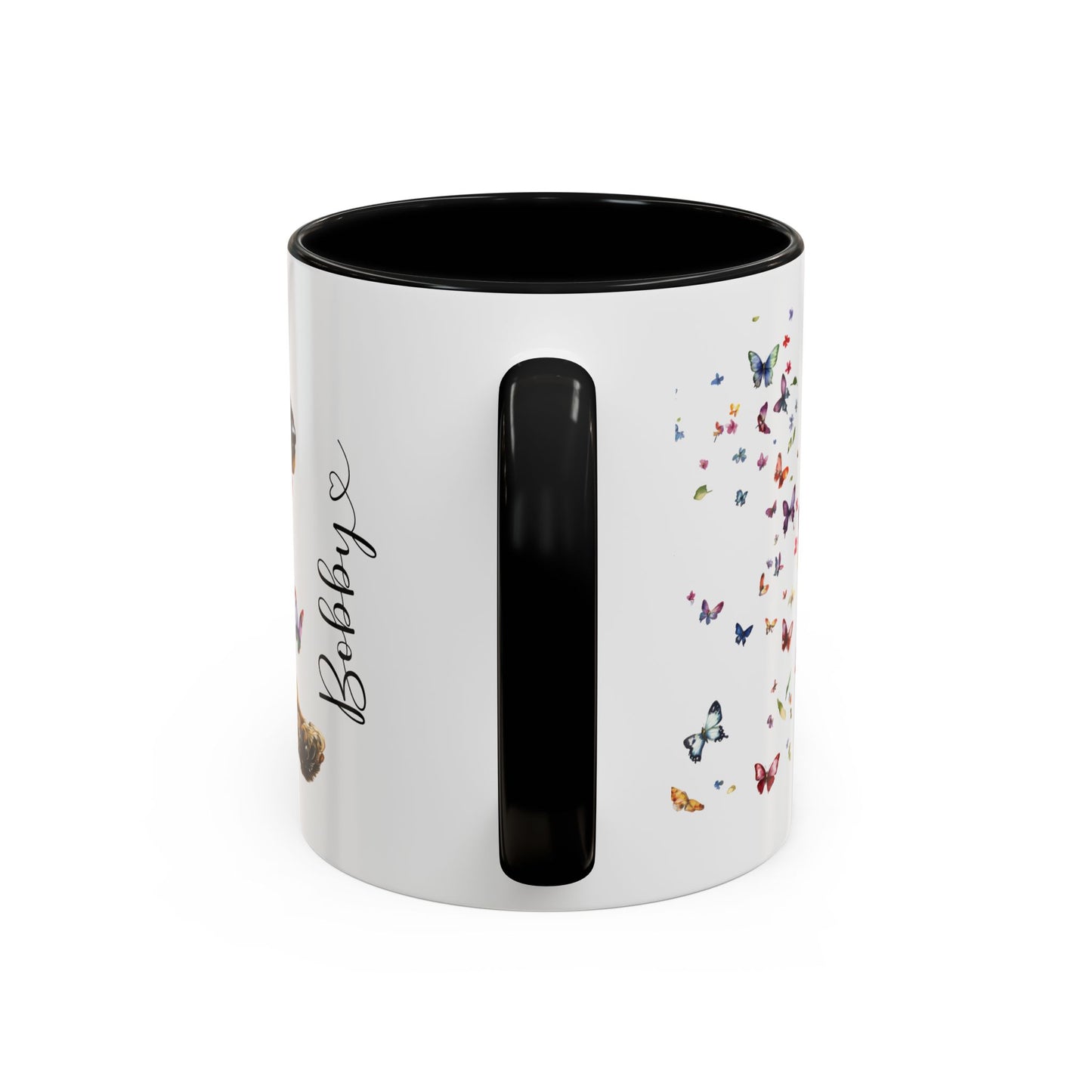 English Cocker Spaniel #4 Personalized Accent Mugs, 11oz