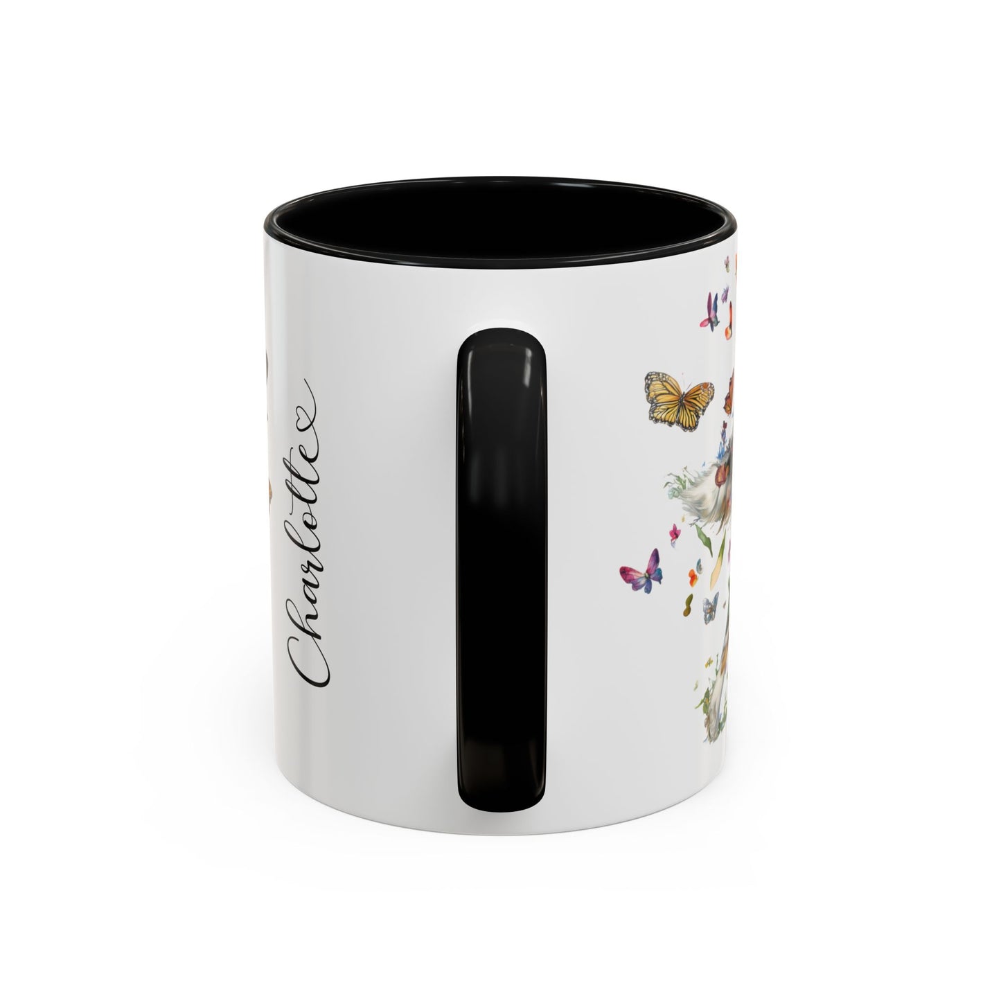 Australian Shepherd Blue Merle Personalized Accent Mugs, 11oz