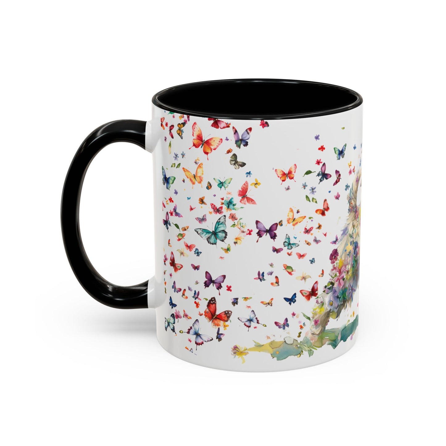 Cairn Terrier #1 Personalized Accent Mugs, 11oz