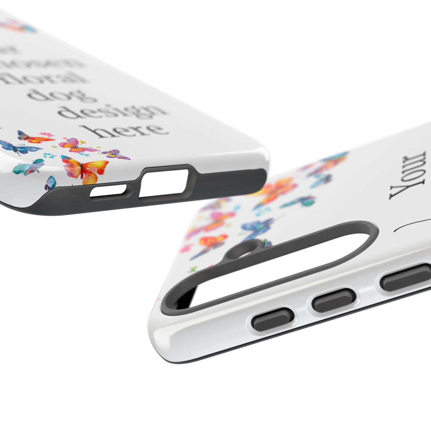 Phone Case, Personalized from ANY OF OUR DESIGNS - White case