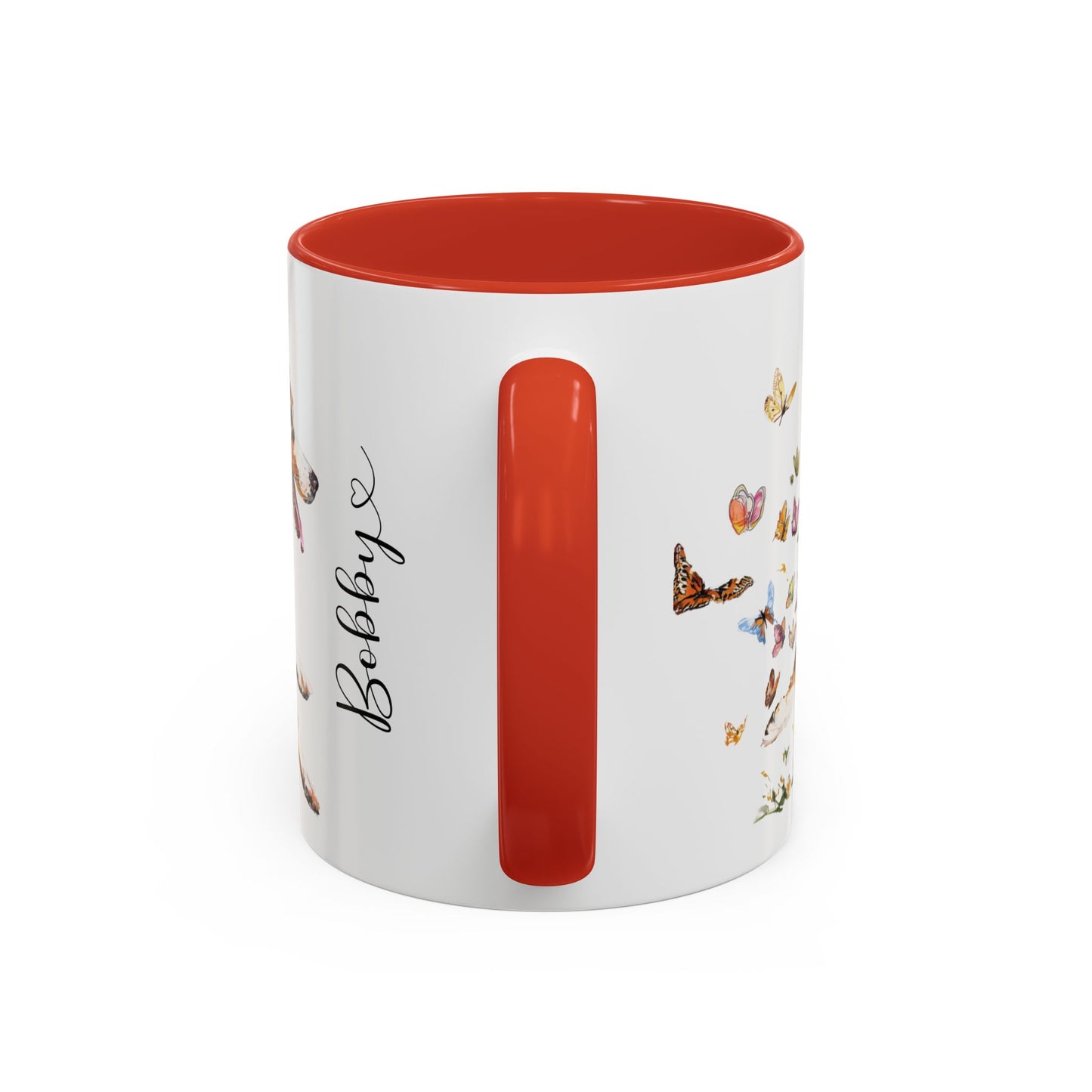 Australian Shepherd (Docked) #1 Personalized Accent Mugs, 11oz