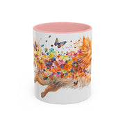 Peekingese Personalized Accent Mugs, 11oz