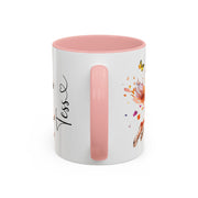 Border Collie Red Merle, Personalized Accent Mugs, 11oz