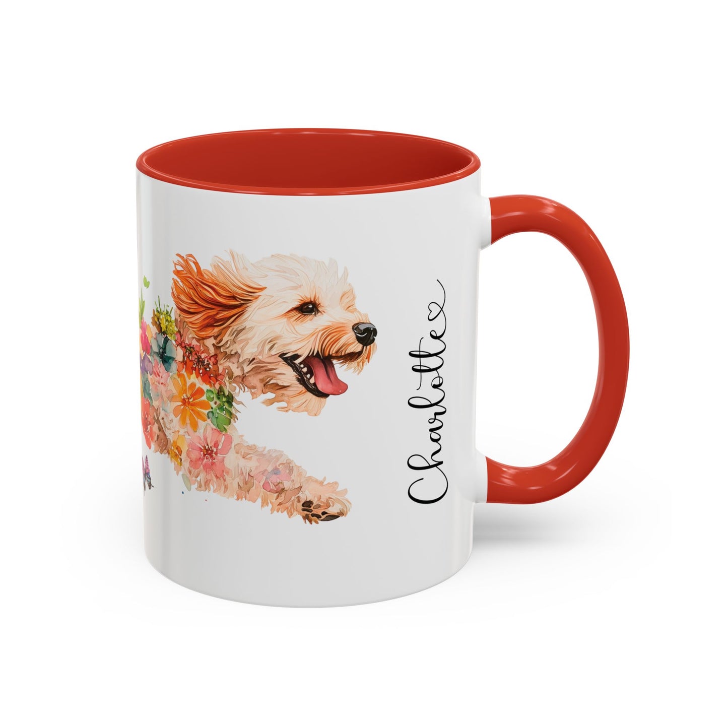 Cockapoo Personalized Accent Mugs, 11oz