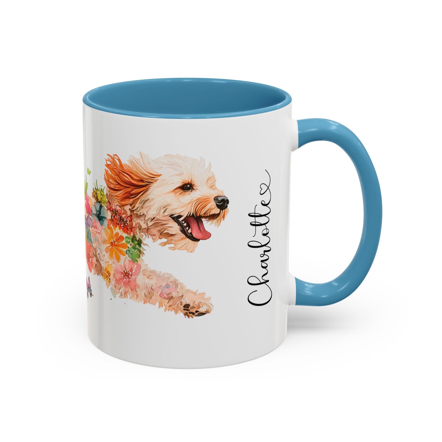 Cockapoo Personalized Accent Mugs, 11oz