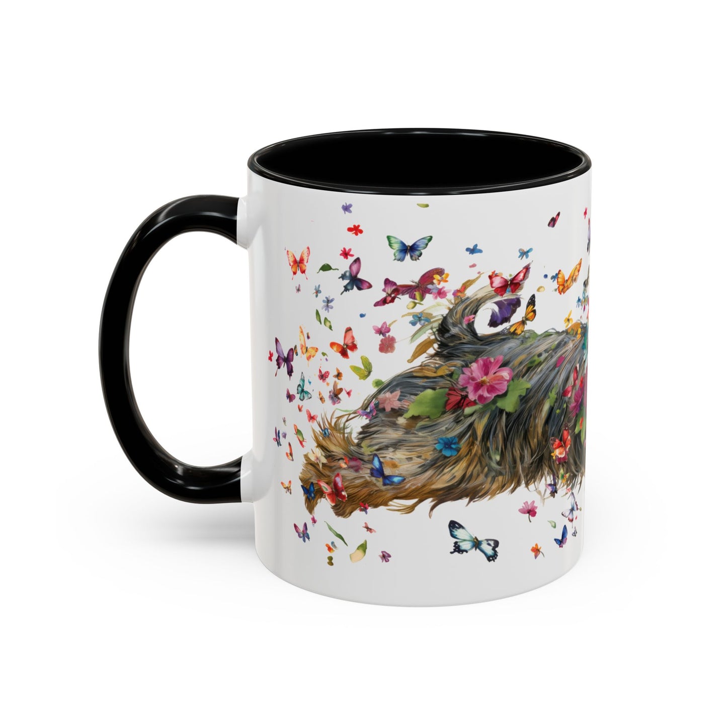 Silky Terrier Personalized Accent Mugs, 11oz