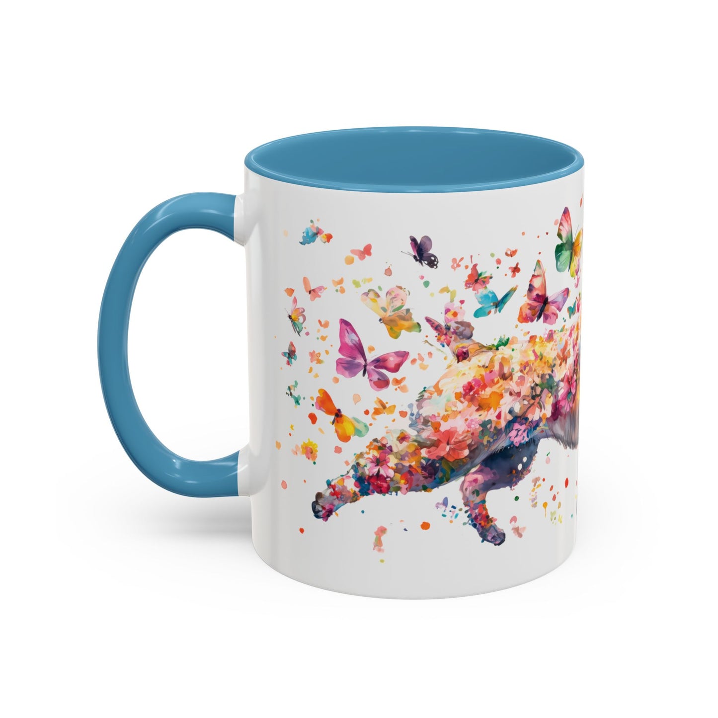 Pug Personalized Accent Mugs, 11oz