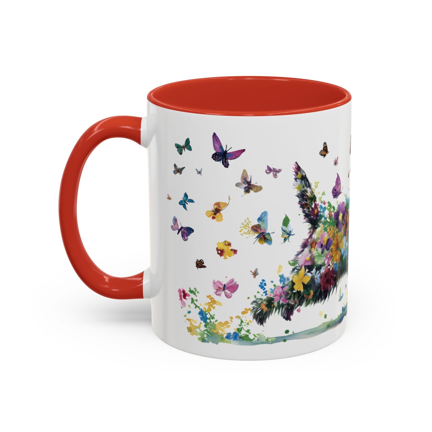 Cairn Terrier #2 Personalized Accent Mugs, 11oz